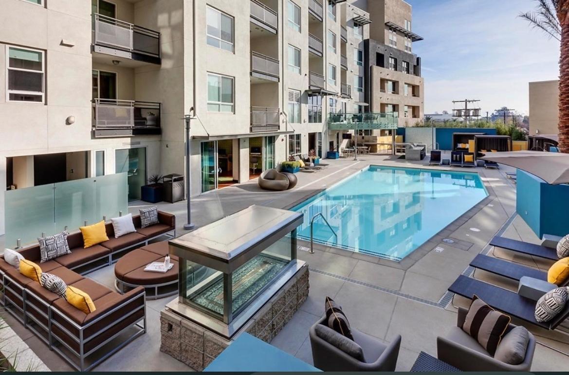 Luxury 2 Bedrooms 2 Bathrooms With Pool And Gym Los Angeles Exterior photo